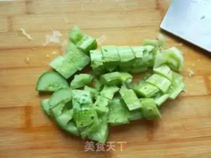 Make Quick hands on cucumber step 2