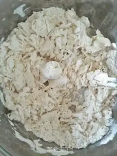 Make Soybeans egg dumplings step 1