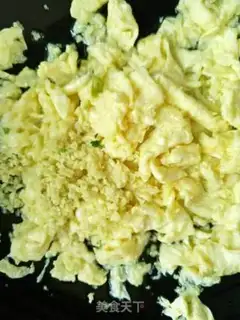 Make Soybeans egg dumplings step 6