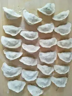 Make Soybeans egg dumplings step 14
