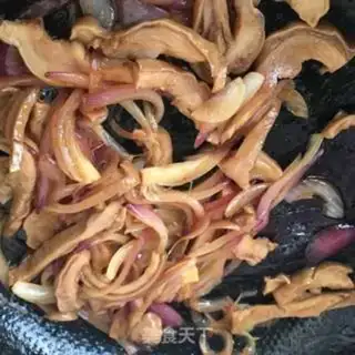 Make Onion fried belly step 4