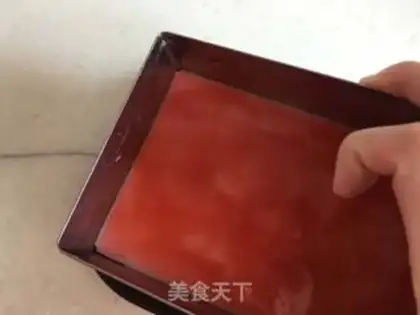 Make French strawberry cake step 28