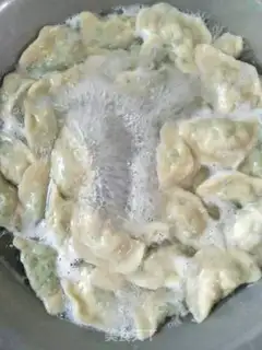 Make Soybeans egg dumplings step 16