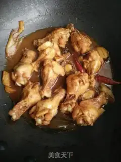 Make Chicken wings, abalone step 12