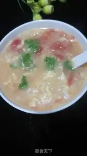 Make Tomato egg oak soup step 6