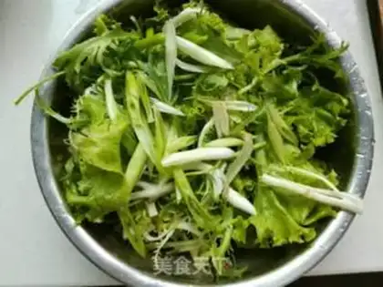 Make Scrambled veggies step 1