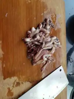 Make Pepper squid step 1