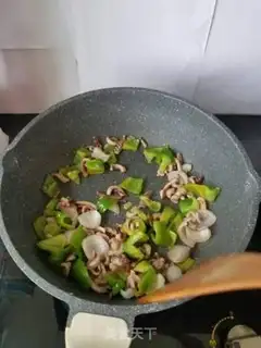 Make Pepper squid step 4