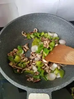 Make Pepper squid step 5
