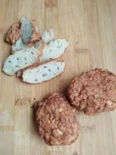 Make Fish cake, three colors step 1