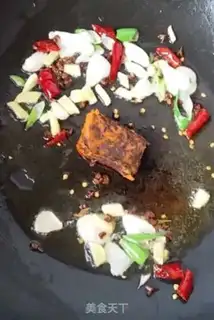Make Red oil scabs step 4