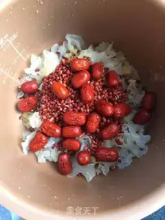 Make Silver bean ear soup step 3