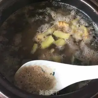 Make Ribbon seaweed soup step 5
