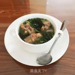 Make Ribbon seaweed soup step 7