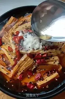 Make Red oil scabs step 12