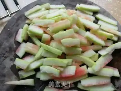 Make Meat melon sauce step 3