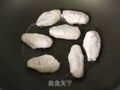 Make Lemon stork wings step 2