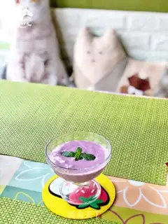 Make Purple banana shake step 5