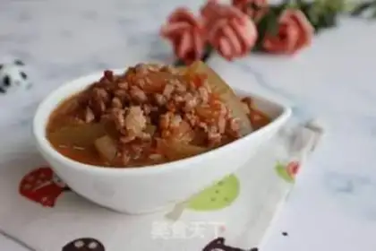 Make Meat melon sauce step 8