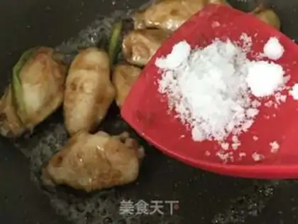 Make Lemon stork wings step 5