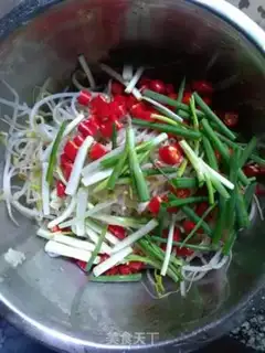 Make The green bean sprouts step 4
