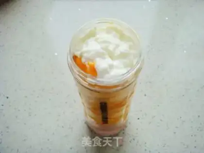 Make Mango yogurt step 1