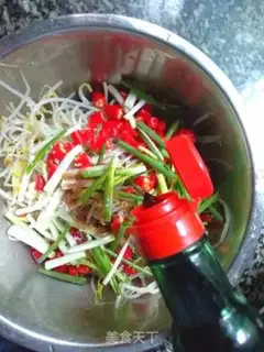 Make The green bean sprouts step 5