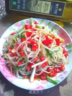 Make The green bean sprouts step 7