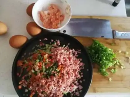 Make Shrimp rice step 0