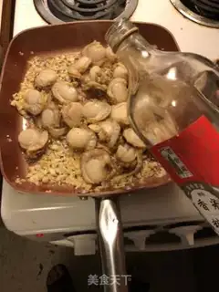 Make Garlic butter scallops step 6