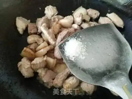 Make Onion meat step 5