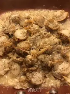 Make Garlic butter scallops step 10