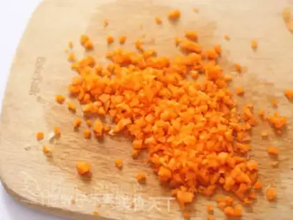 Make Carrot cod shrimp balls step 2