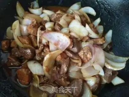 Make Onion meat step 12