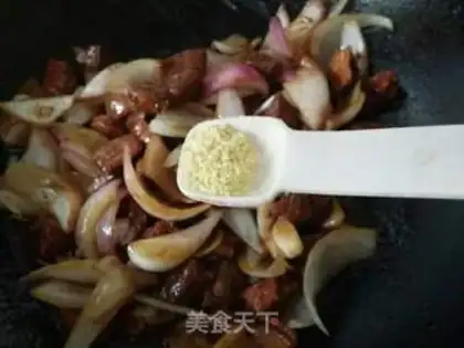 Make Onion meat step 13