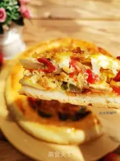 Make Pizza pepper egg step 13