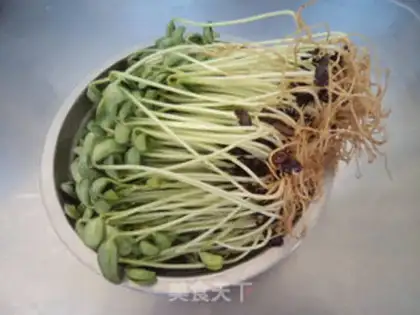 Make Clear the black bean seed step 0
