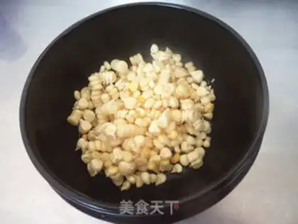 Make Milk corn shakes step 1