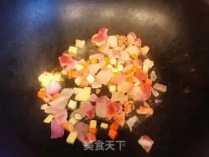 Make The lamb noodles step 1