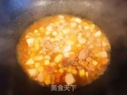Make The lamb noodles step 3