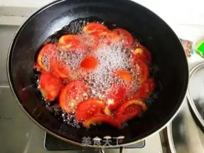Make Tomato egg soup step 2