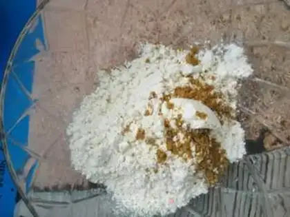 Make Quick-hand breakfast cake step 1