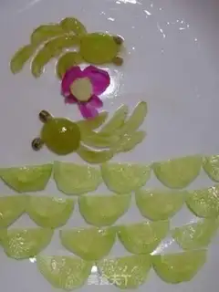 Make Fish play leaves step 3