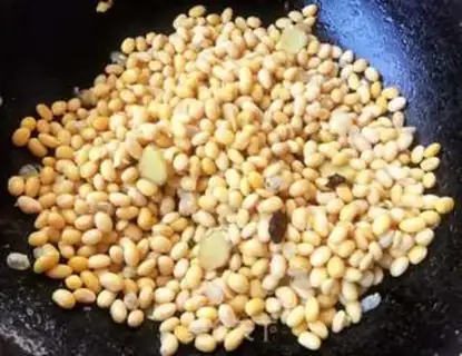Make Five soybeans step 6