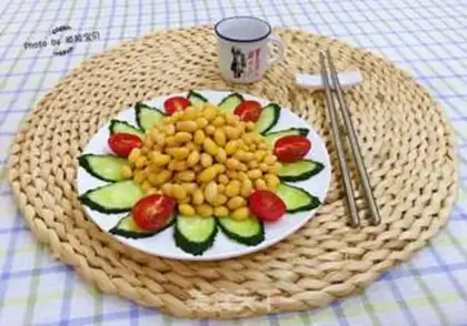 Make Five soybeans step 10