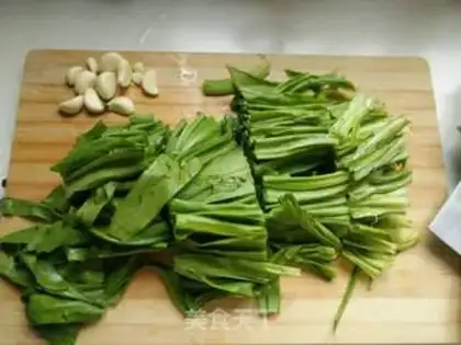 Make Garlic barley step 1