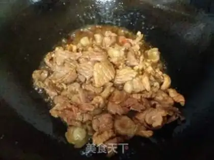 Make Garlic fried meat step 7