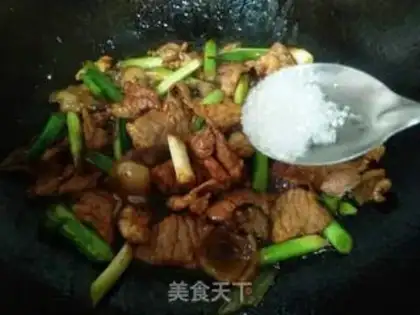 Make Garlic fried meat step 9
