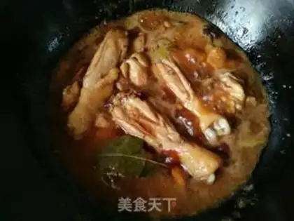 Make Toner chicken leg and mushroom step 3