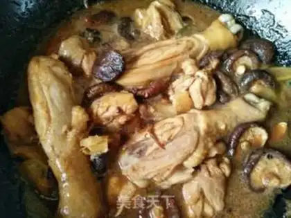 Make Toner chicken leg and mushroom step 4